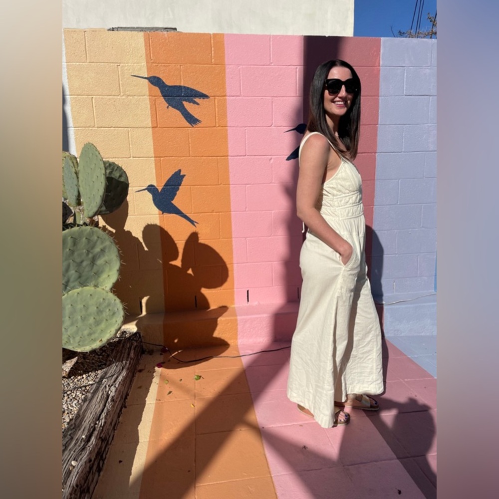 Free People After All Ruched Jumpsuit - Picture 2 of 13